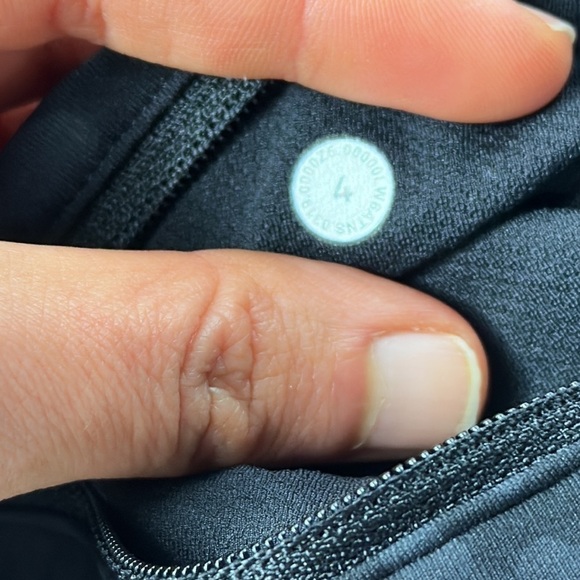 Lululemon Pace Rival Crop *22" Formation Camo Deep Coal Multi / Black - Picture 5 of 6